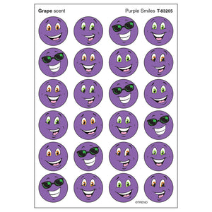 Stinky Stickers Purple Smiles Grape