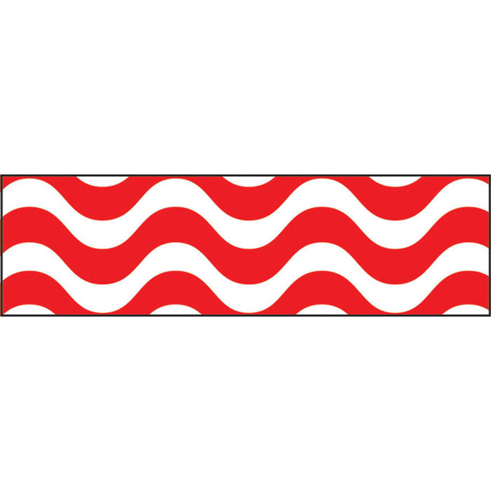Wavy Red Border