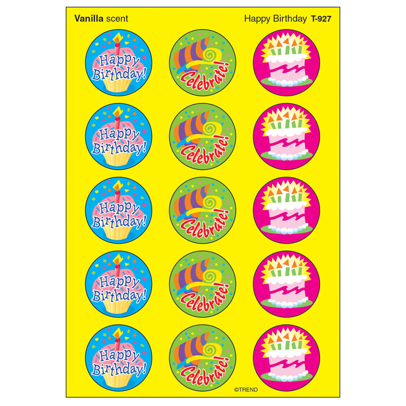 Stinky Sticker Happy Birhday