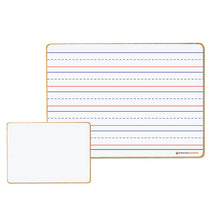 Load image into Gallery viewer, Magnetic Dry Erase Boards set of 5 Lined and Blank Double Sided
