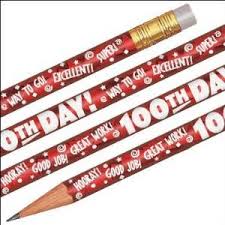 100th day of school pencil