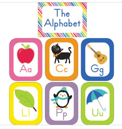 Just Teach Alphabet Cards