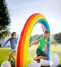 Load image into Gallery viewer, Inflatable Rainbow Arch Sprinkler
