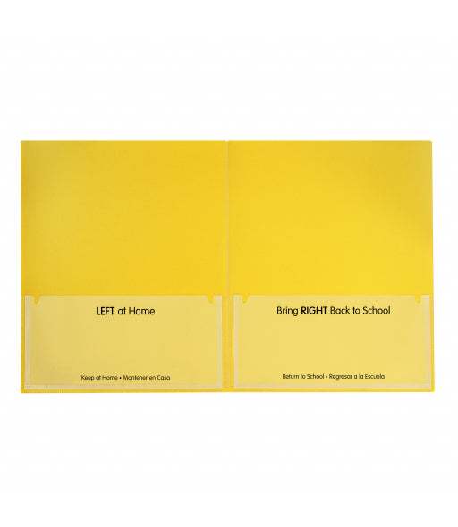 School to Home Folder - Singles