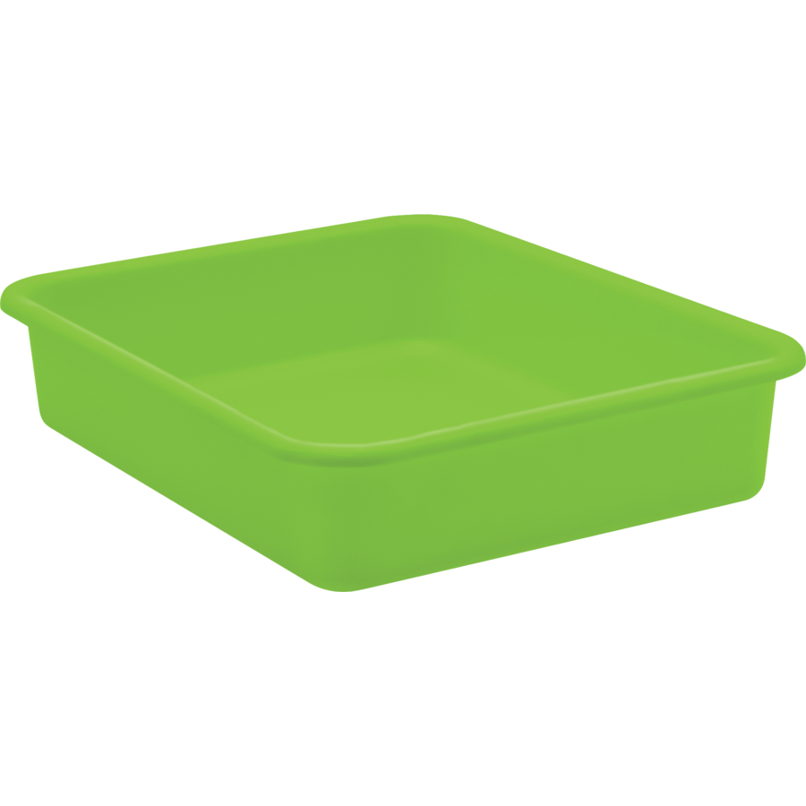 Lime Large Plastic Letter Tray