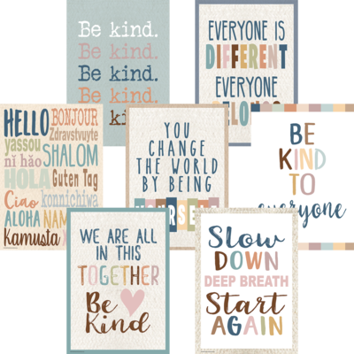 Everyone is Welcome Poster Set