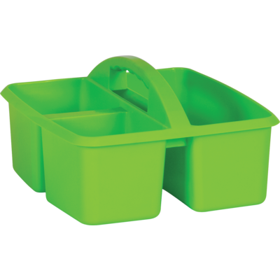 Lime Plastic Storage Caddy