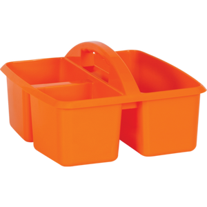 Orange Plastic Storage Caddy