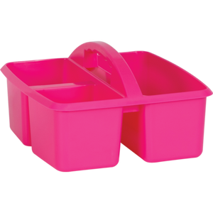 Pink Plastic Storage Caddy