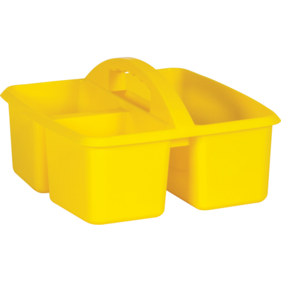 Yellow Plastic Storage Caddy