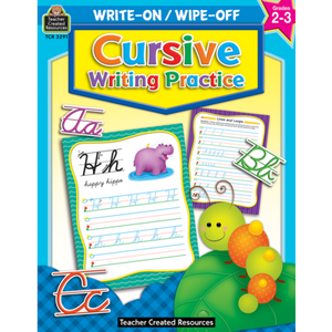 Write On Wipe Off Cursive Writing Practice Book