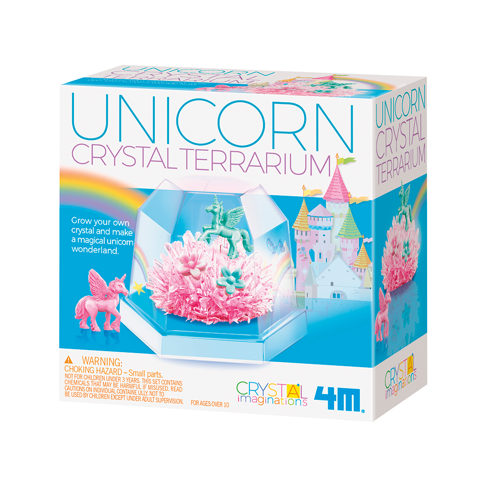 Unicorn Crystal Terrarium