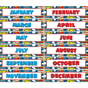 Superhero Monthly Headliners