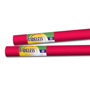 Fadeless Paper Flame Red 24