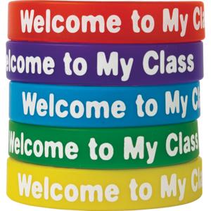 Welcome to My Class Wristbands 10 pack