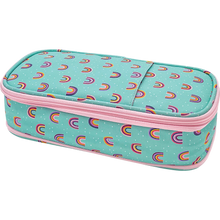 Load image into Gallery viewer, Oh Happy Day Rainbows Pencil Case
