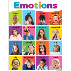 Colorful Emotions Chart