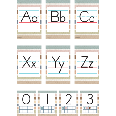 Everyone is Welcome Alphabet Bulletin Board Set
