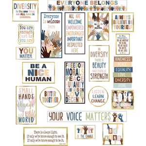 Everyone is Welcome Diversity Mini BB Set