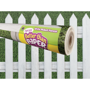 Fun Size White Picket Fence Better Than Paper Bulletin Board Roll