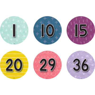 Spot On Floor Markers Oh Happy Day Numbers 1-36 - 4