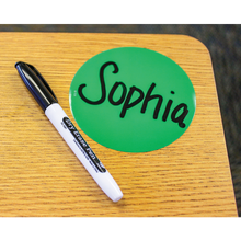 Load image into Gallery viewer, Spot On Dry Erase Desktop Writing Spots Colorful Circles 4&quot;
