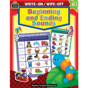 Write On Wipe Off Book Beginning and Ending Sounds