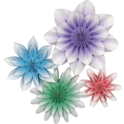 Floral Bloom Paper Flowers