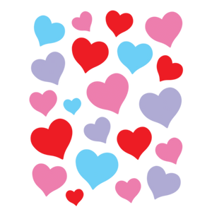 Charming Hearts Stickers
