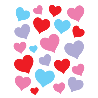 Charming Hearts Stickers