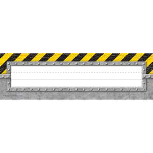 Under Construction Name Plate