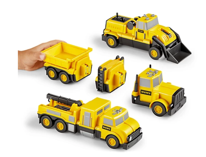 Mix and Match Construction Vehicles