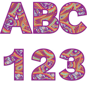 Positively Paisley 4” Letters