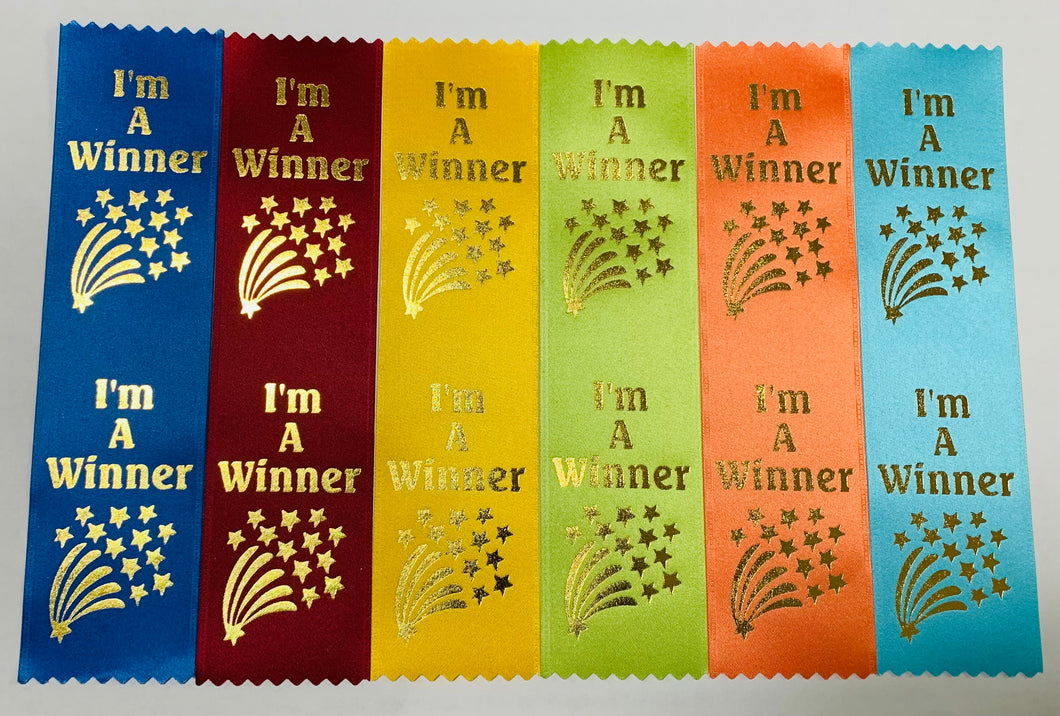 I'm a Winner Ribbons