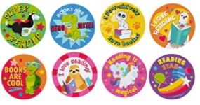 Reading Stickers - single