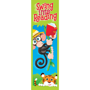 Swing into Reading Bookmark