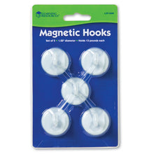 Load image into Gallery viewer, Magnetic Hooks Set of 5
