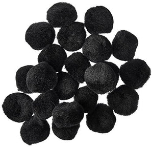 Black Pom Poms