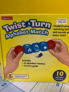 Twist & Turn Alphabet Match