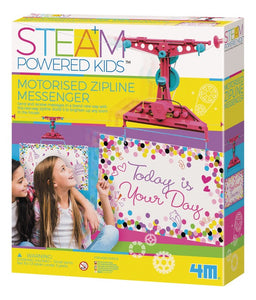 Motorized ZipLine Messenger STEAM