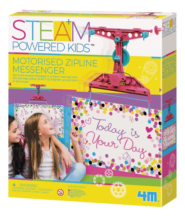 Motorized ZipLine Messenger STEAM