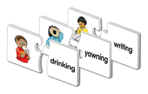 Verbs Match It Puzzles