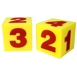 Giant Soft Cubes - Numerals