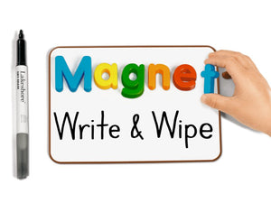 Magnetic Write and Wipe Mini Board