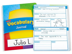 Vocabulary Journal Single