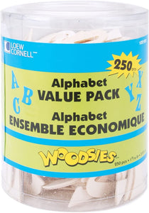 Wooden Alphabet Letters Value Pack