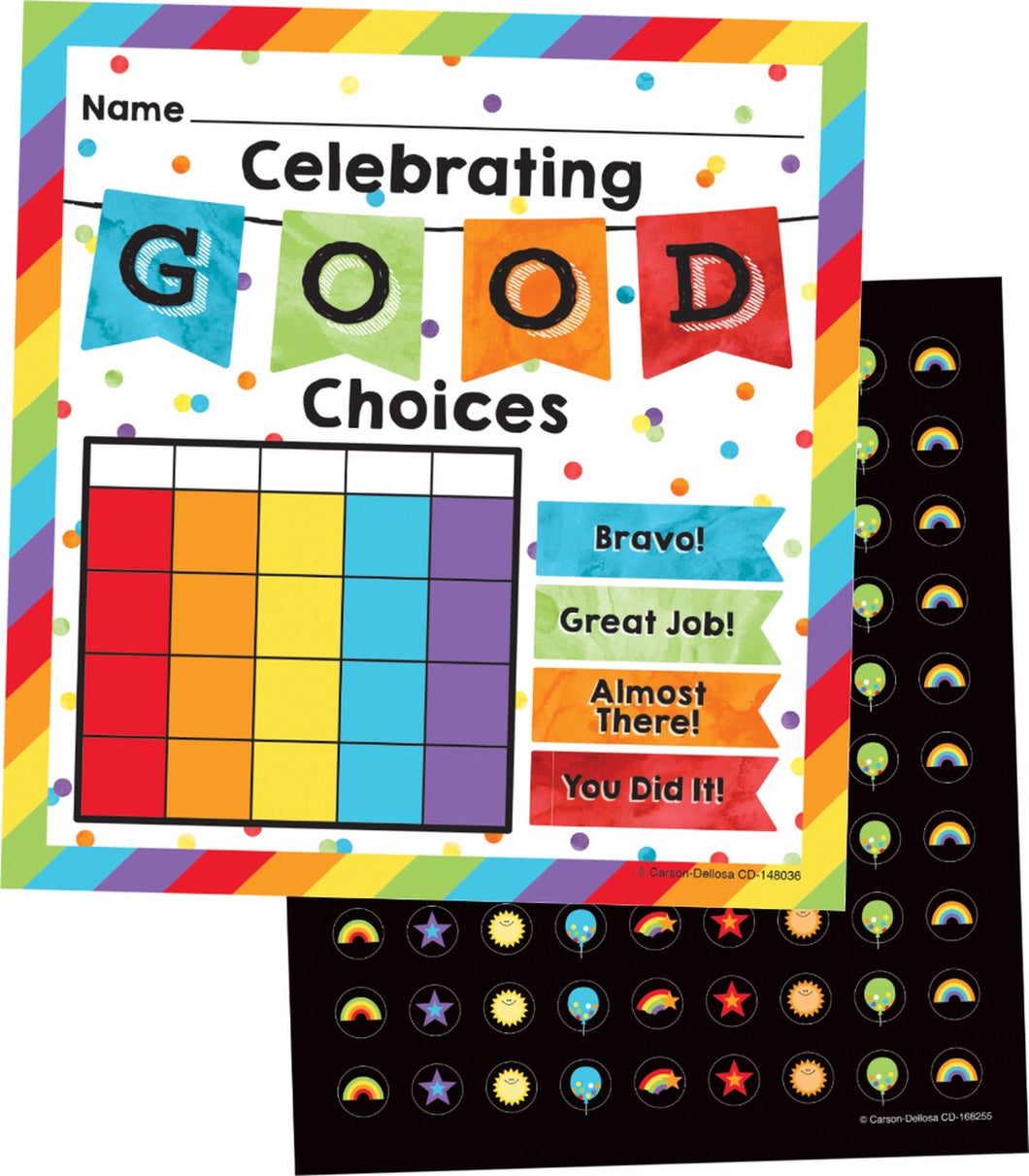 Celebrate Learning Mini Incentive Chart