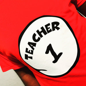 Teacher 1 Dr. Seuss T-shirt