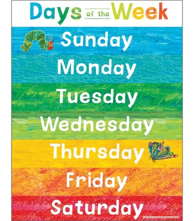 World of Eric Carle Days of the Week