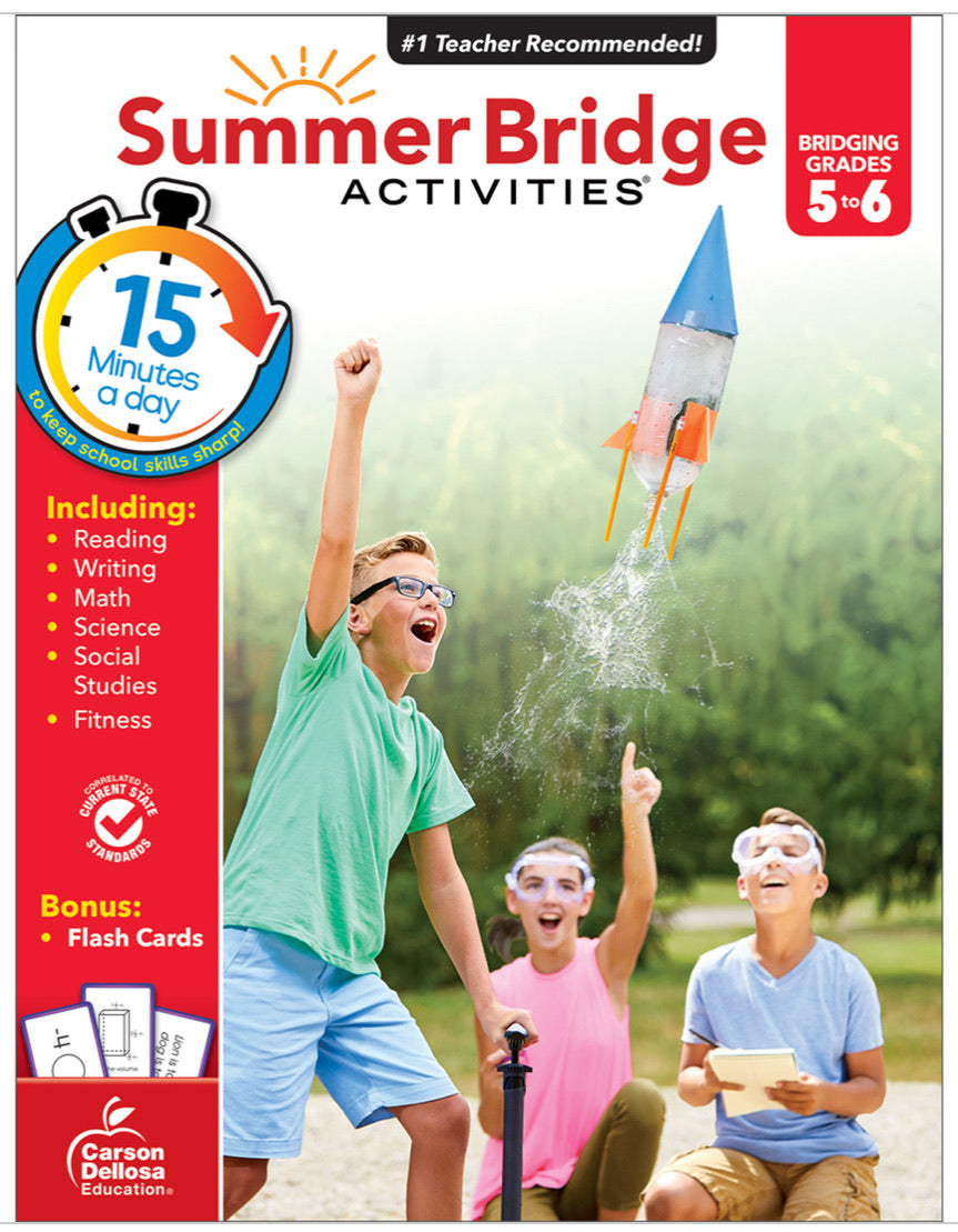 Summer Bridge Activities 5-6 (Students entering Primary 7 or M1)